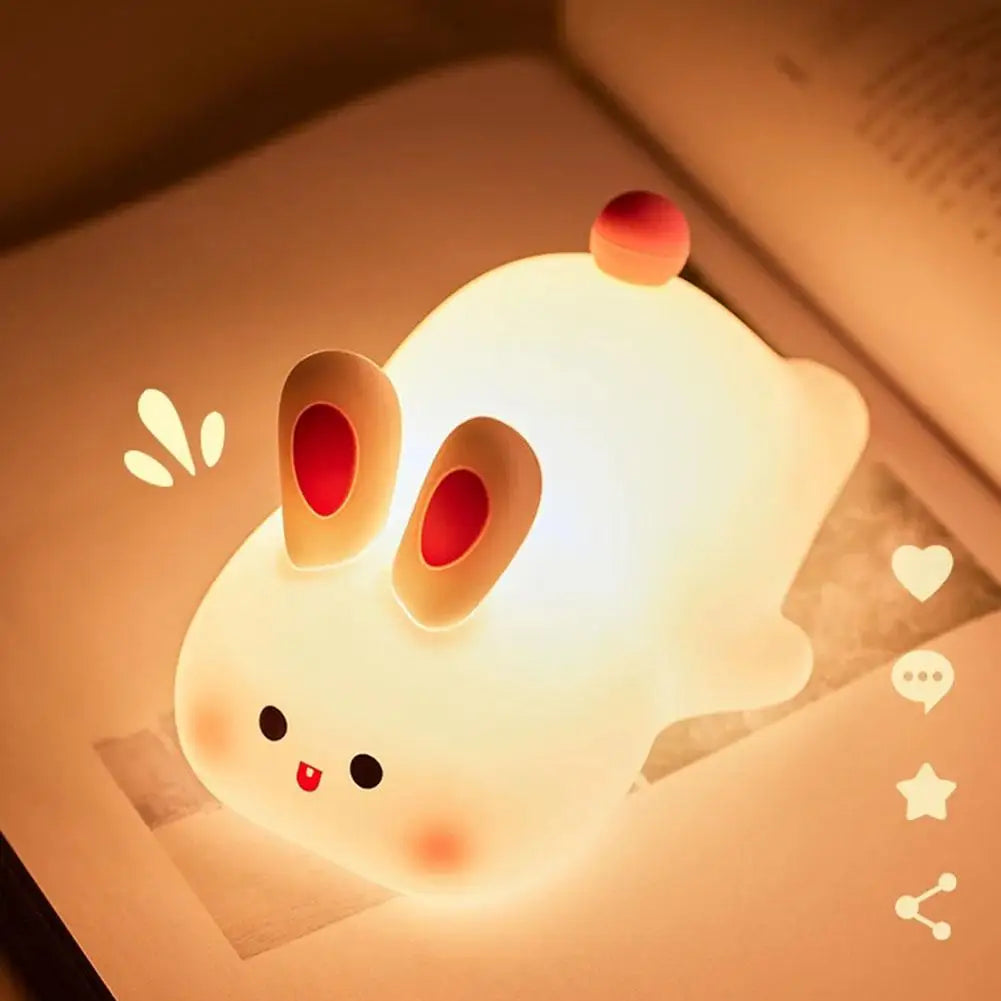 Big Face Rabbit Night Light