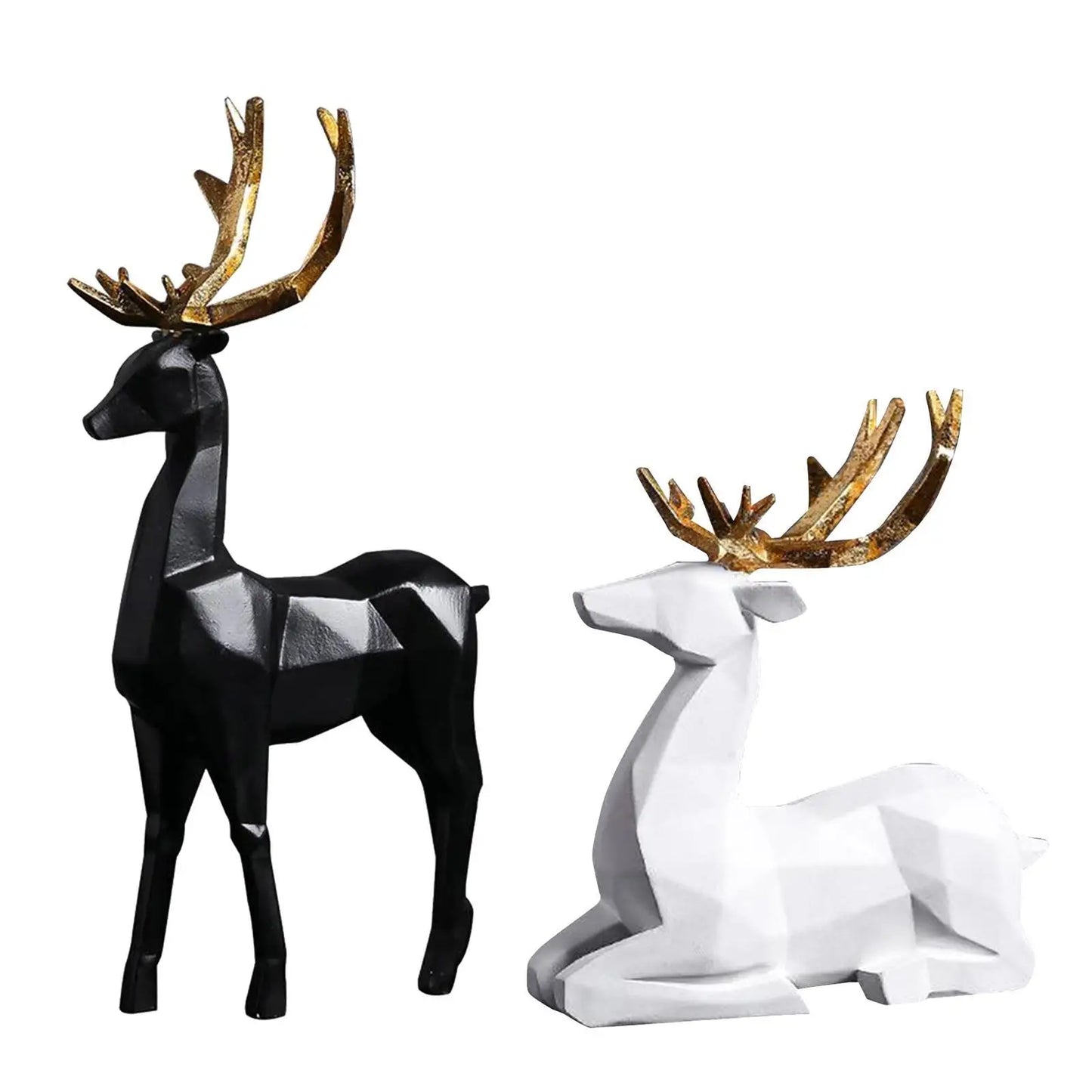 Elk Decor Statue Sculpture
