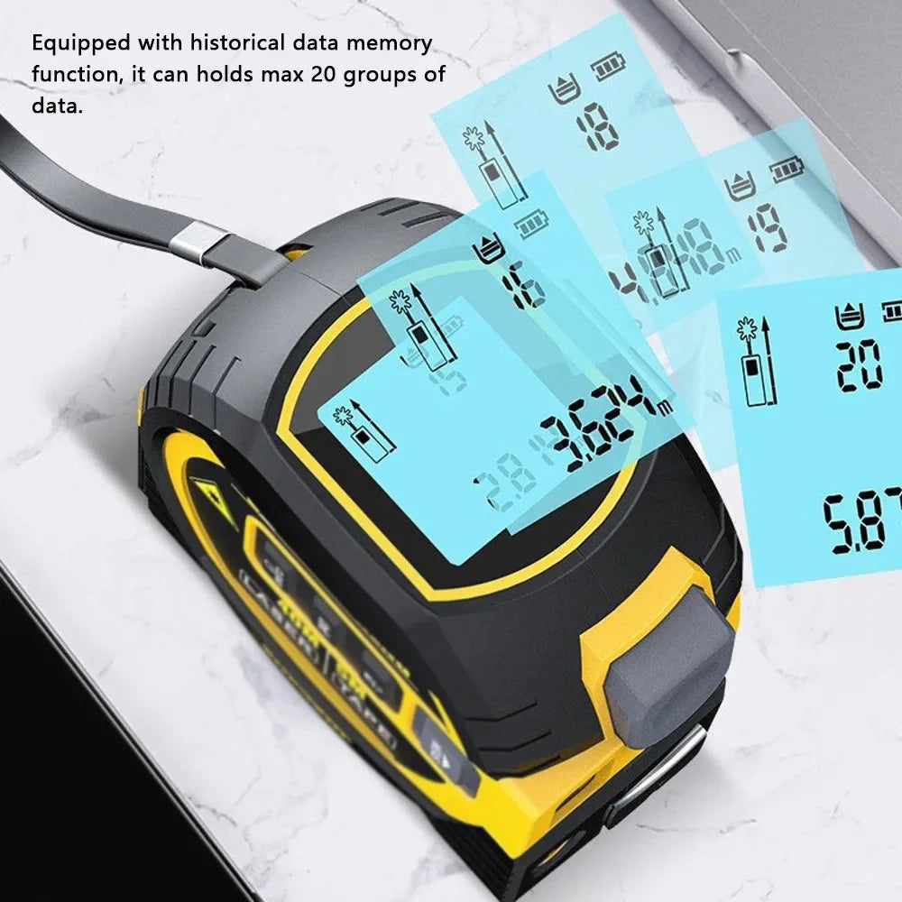 3In1 Laser Tape Measure 40M / 60M