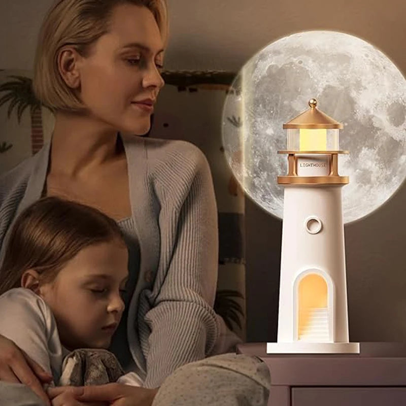 Lighthouse Moon Projector