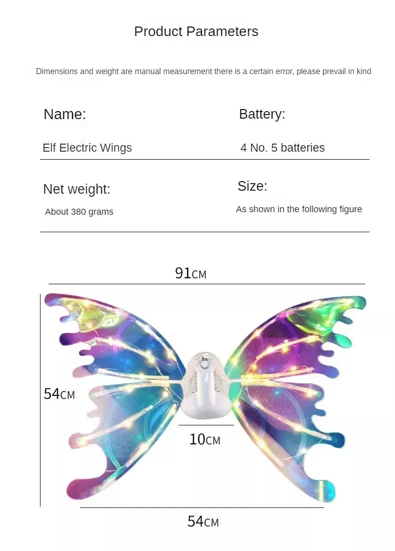Electric Butterfly Wings for Dogs