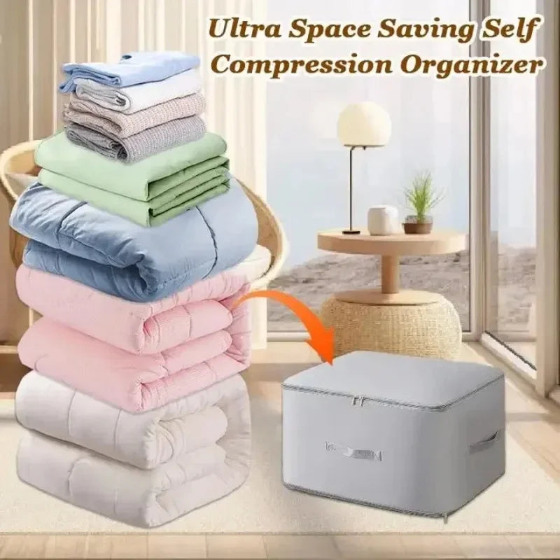 Space Saving Self Compression Organizer