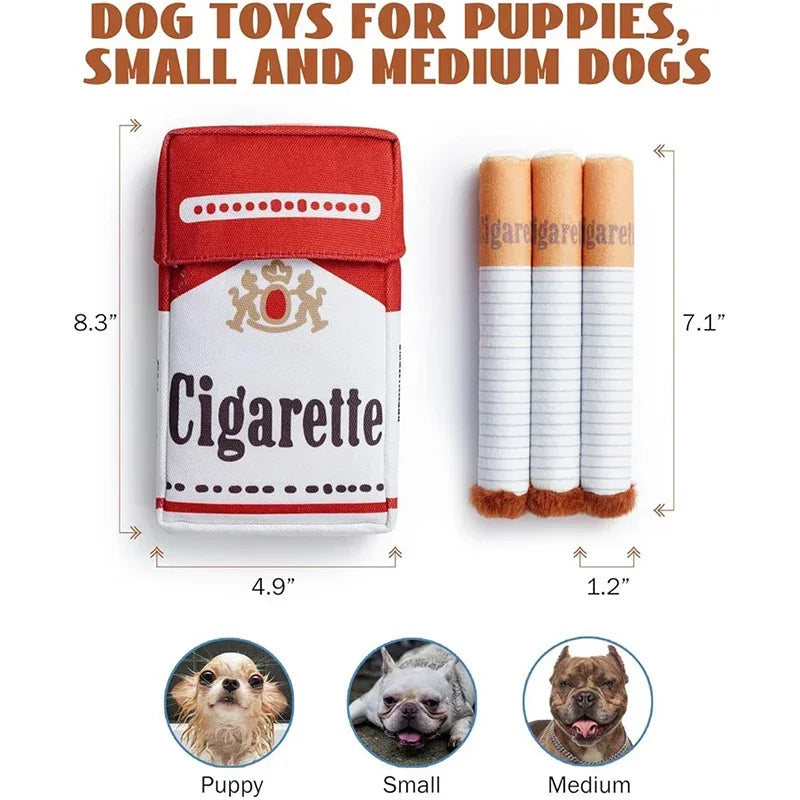 Cigarette Dog Toy