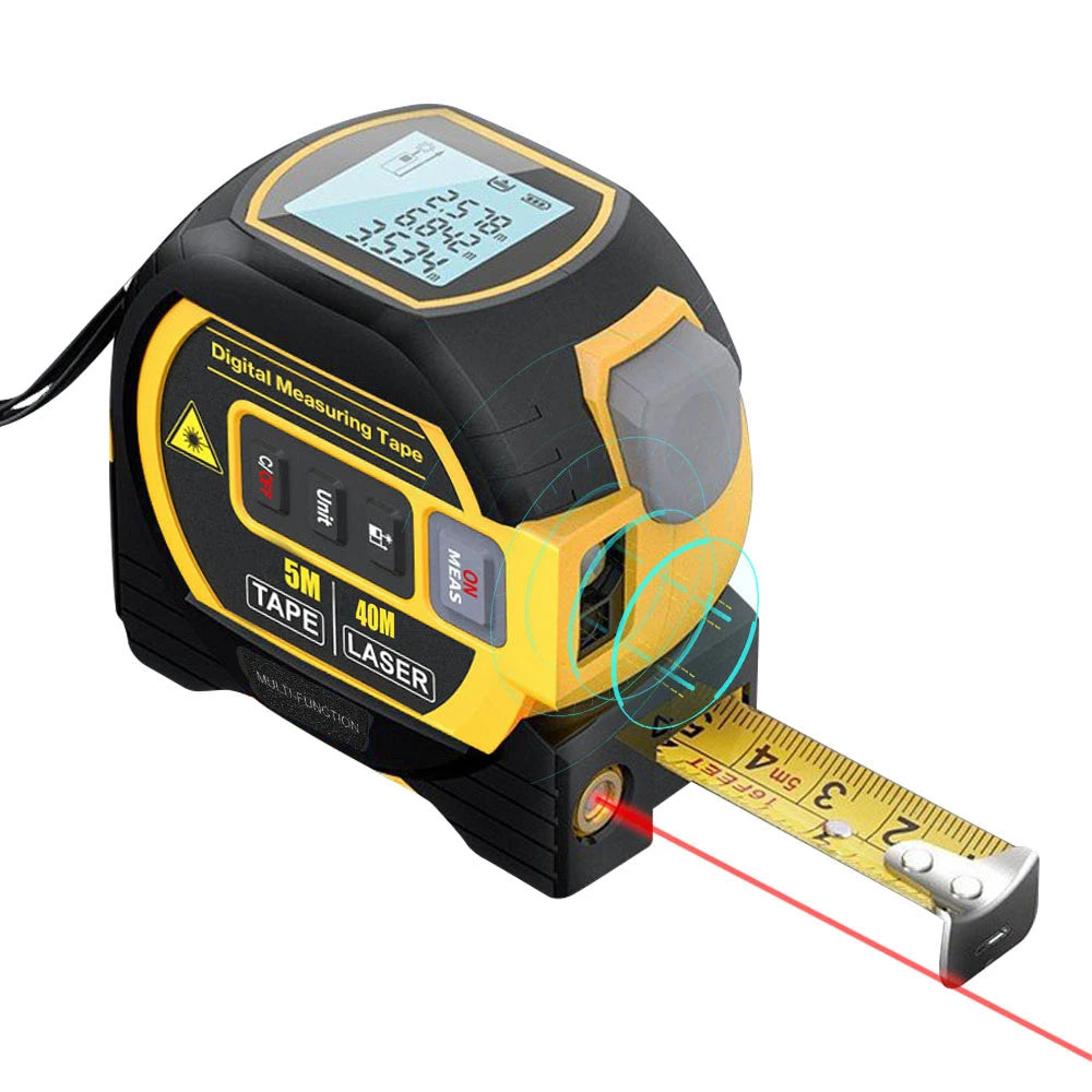 3In1 Laser Tape Measure 40M / 60M