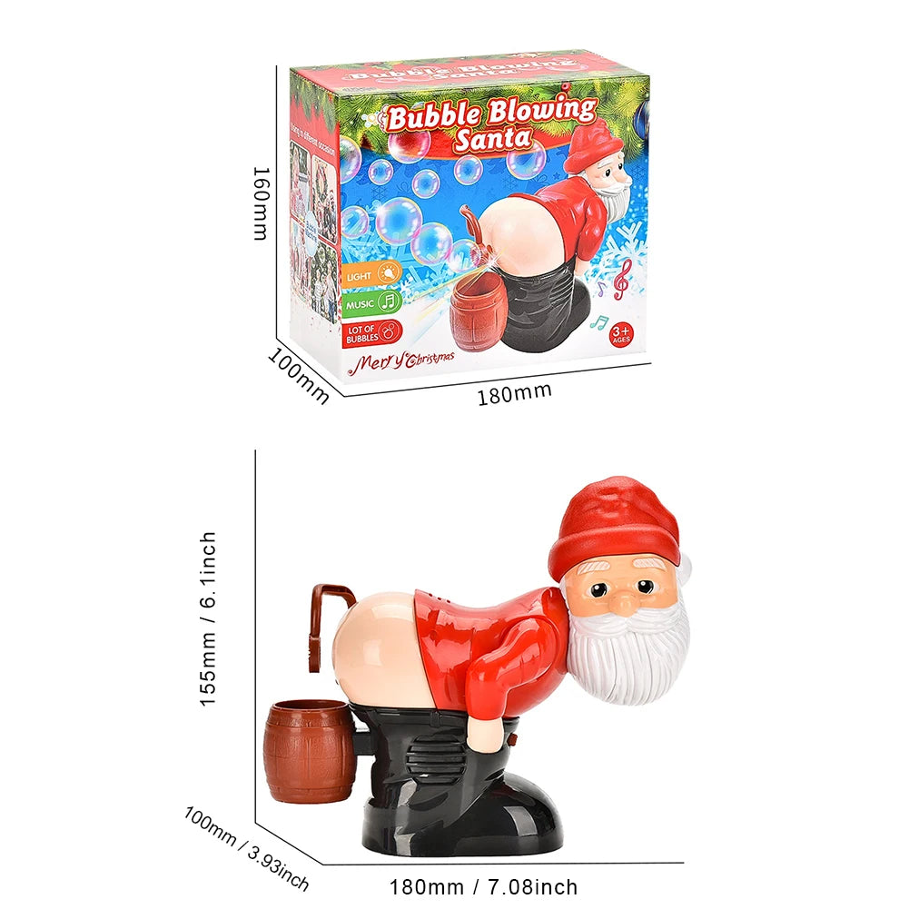 Santa Claus Bubble Machine