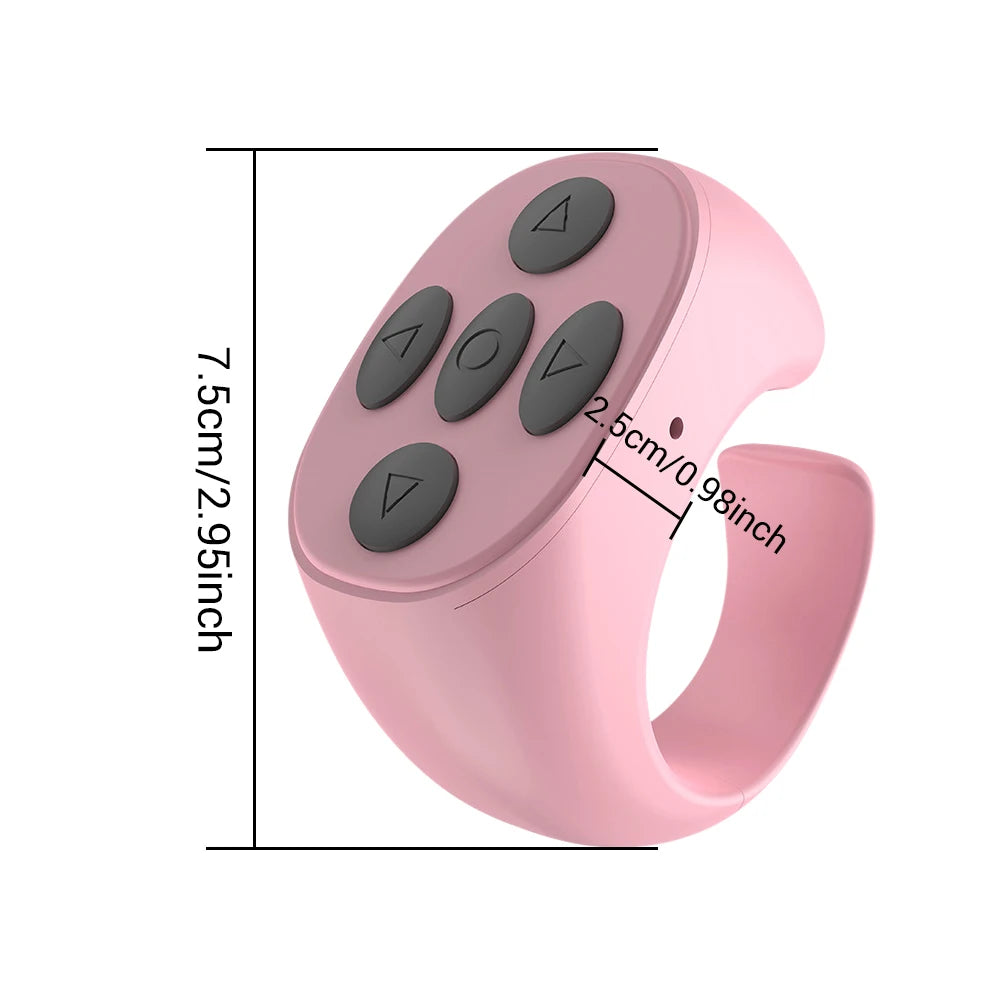 Remote Control Ring Wireless Bluetooth