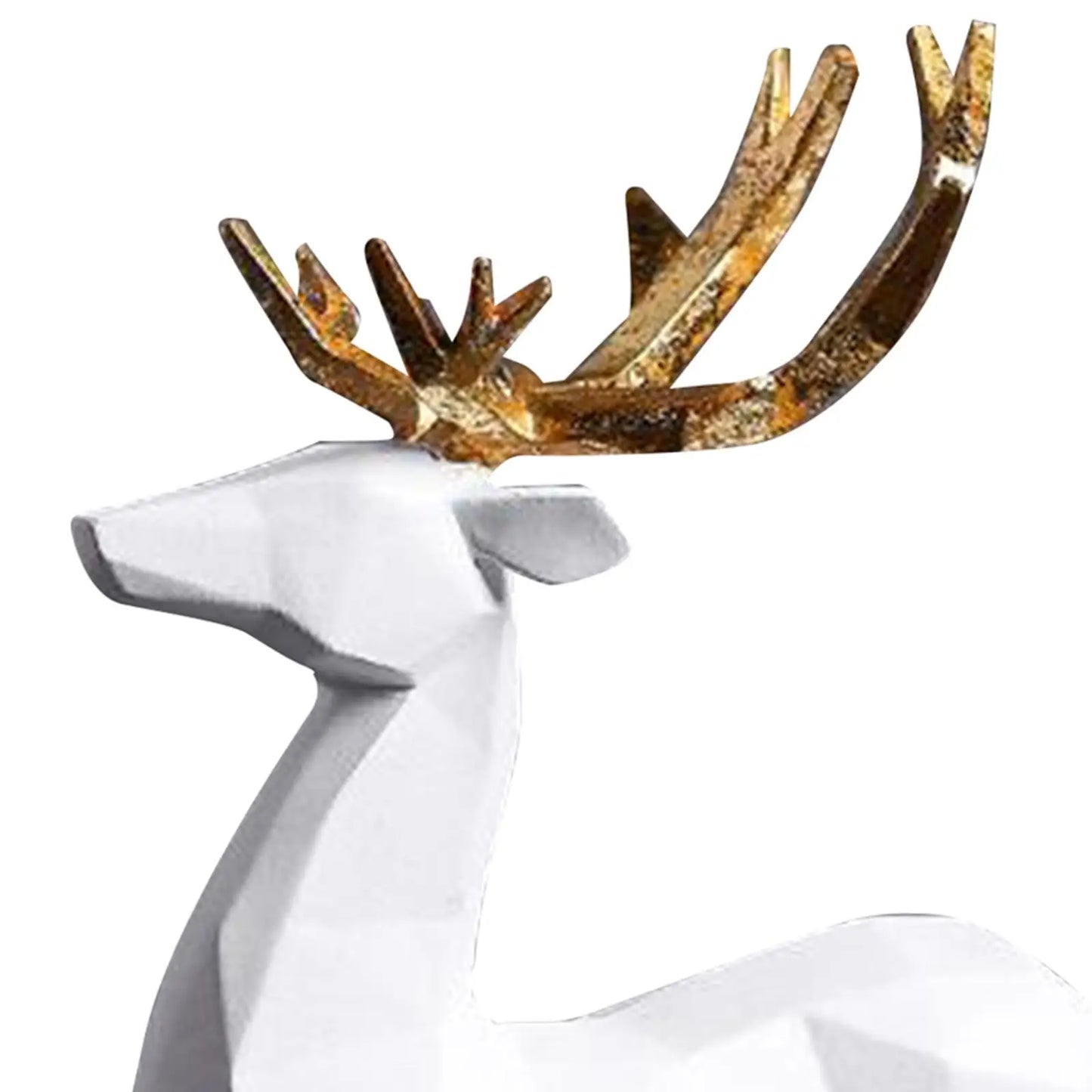 Elk Decor Statue Sculpture