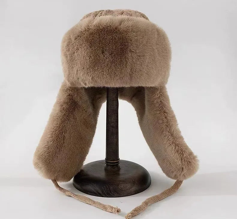 Winter Fleece Thickened Woolen Hat