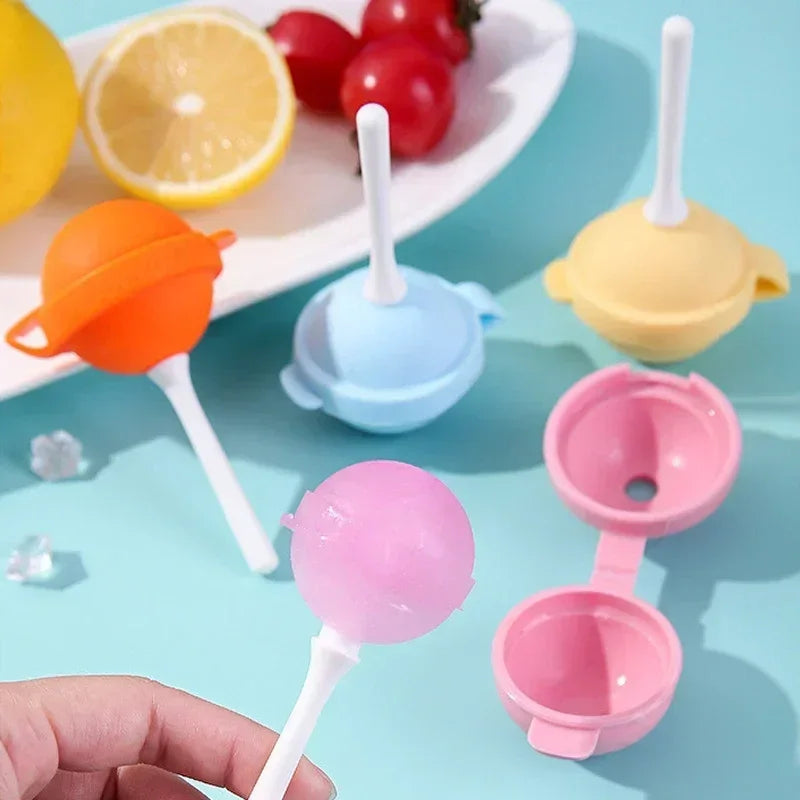 Lollipop Ice Cream Maker, Homemade Popsicle Molds