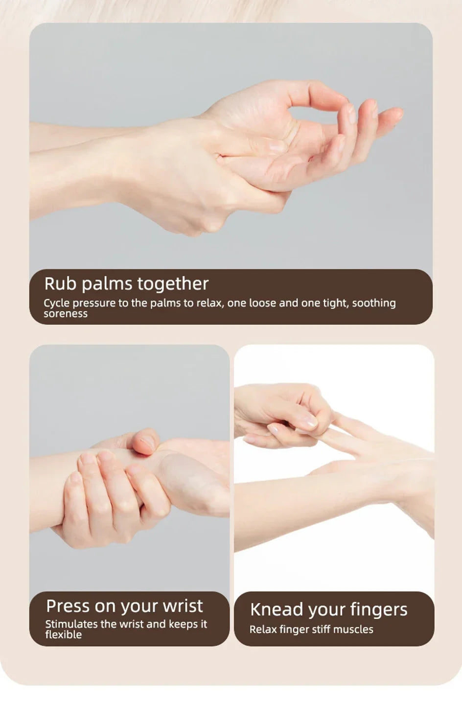 Hand Massager with Heat Therapy