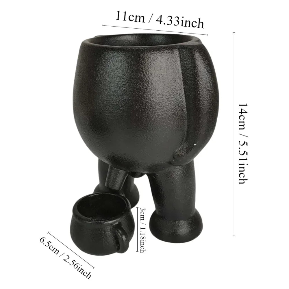 Peeing Plant Pot