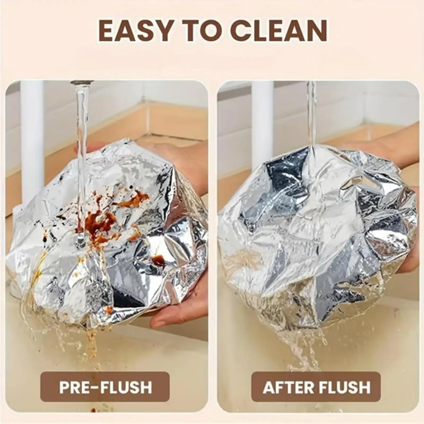 Reusable Aluminum Foil Food Covers
