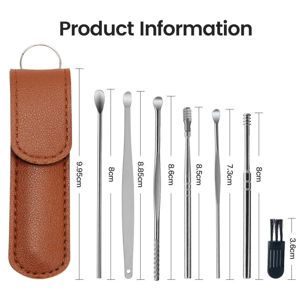 Innovative EarWax Cleaner Tool Set