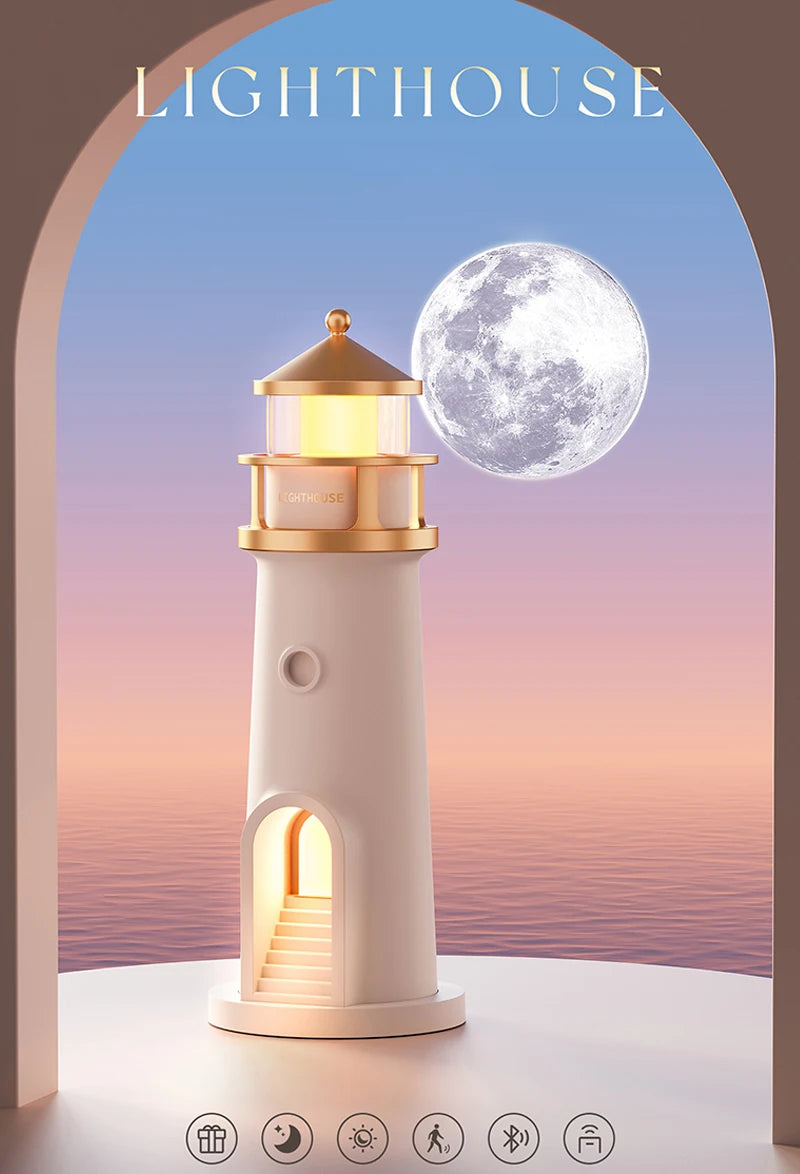 Lighthouse Moon Projector