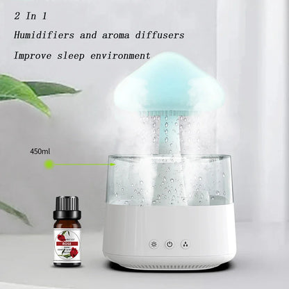 Cloud Raindrop Humidifier