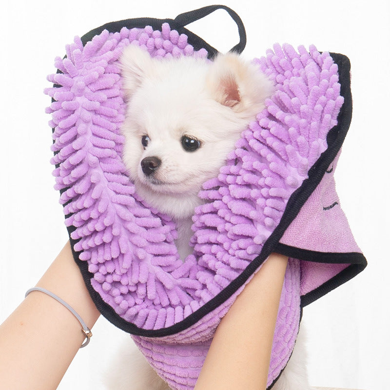 Quick-Drying Bath Towel For Pets