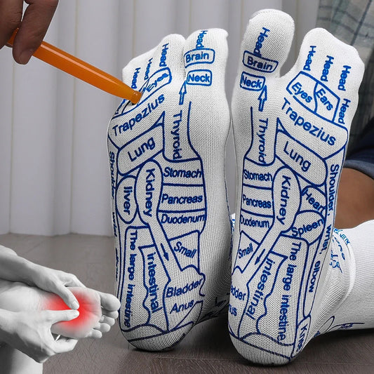 Reflexology Socks with Massage Tool