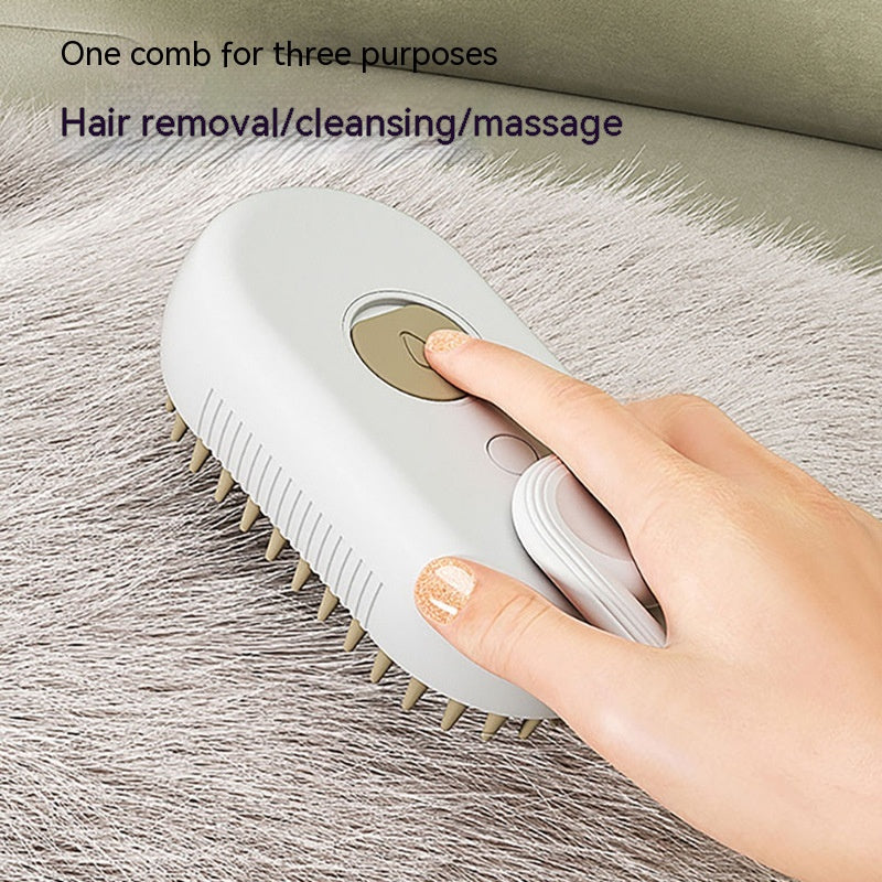 3 in 1  Steamy Pet Brush