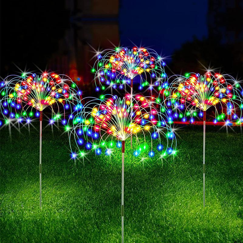 Solar Fireworks Lamp