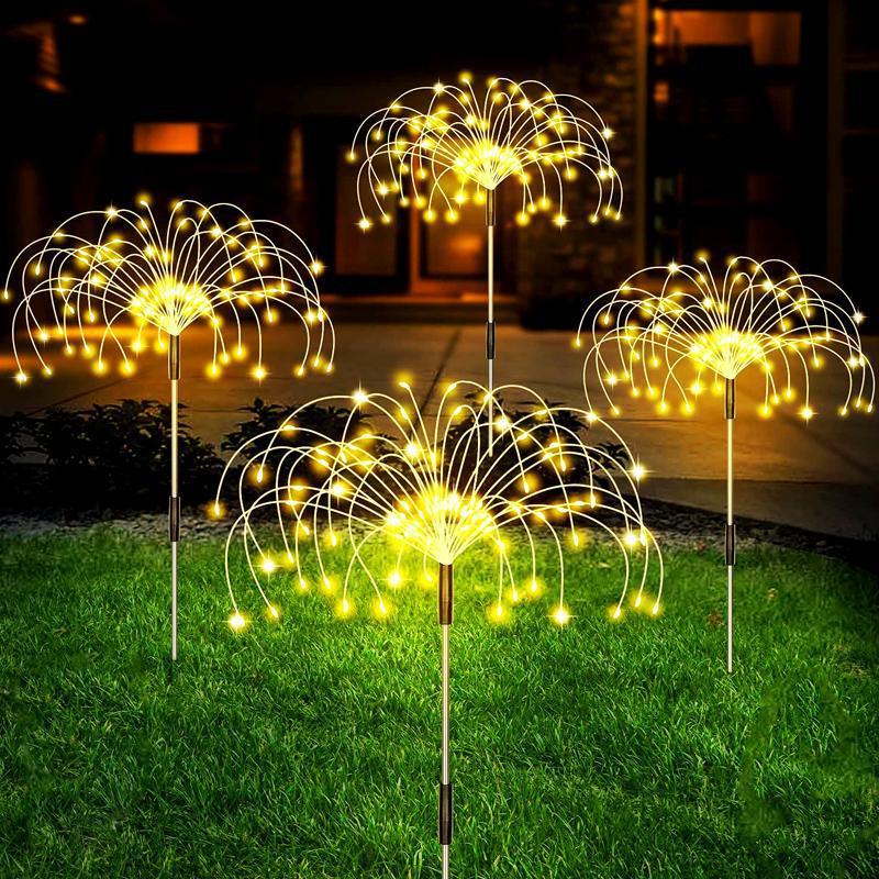 Solar Fireworks Lamp