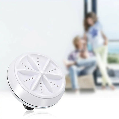 2-in-1 Ultrasonic Mini Washing Machine