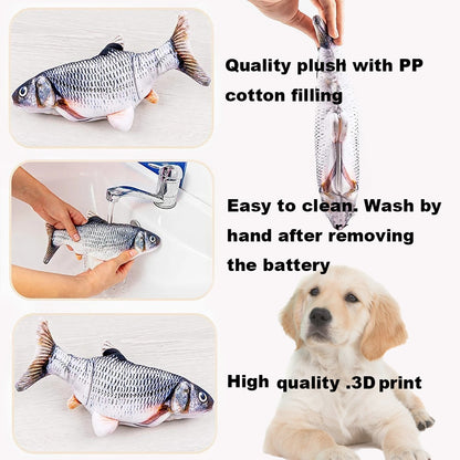 Pet Floppy Fish Toy