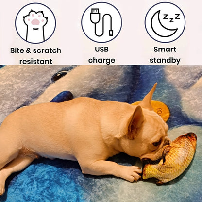 Pet Floppy Fish Toy