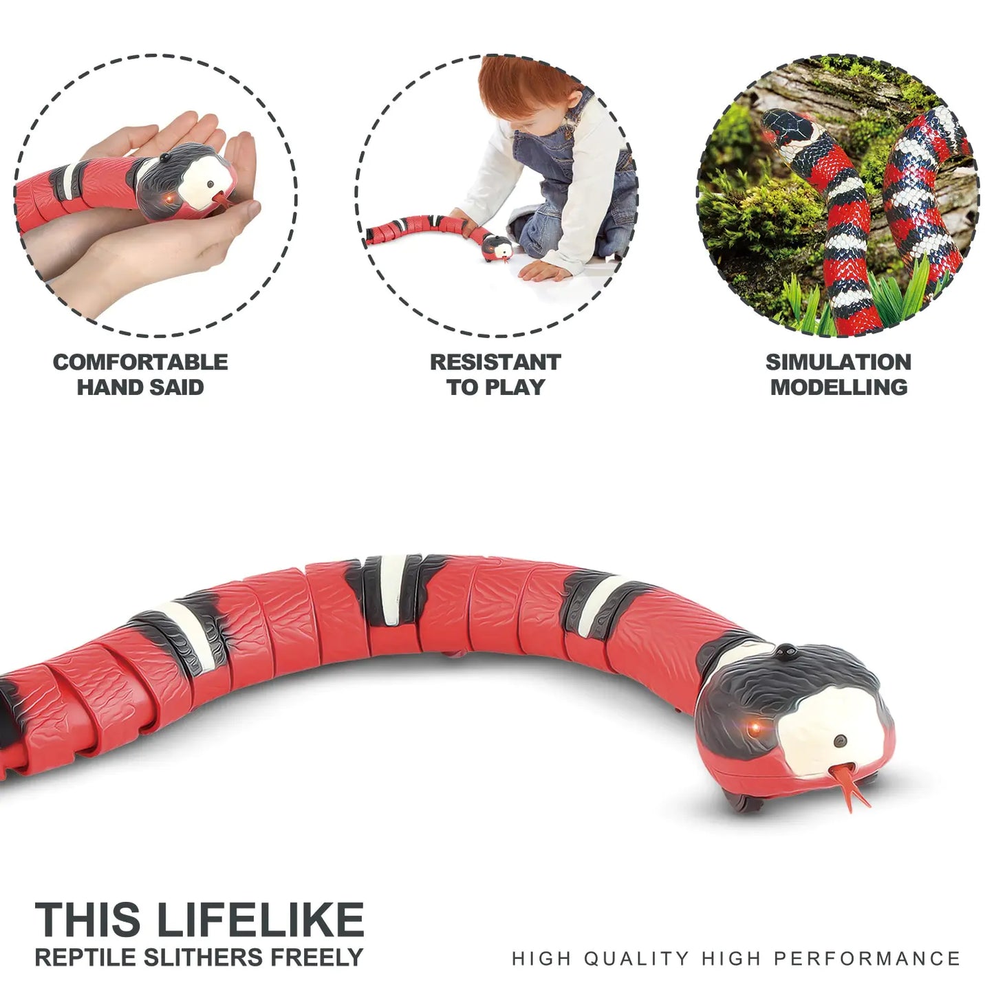 Snake Interactive Pet Toy