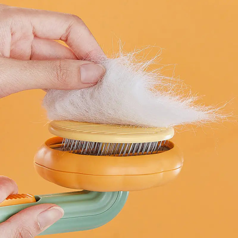 Pumpkin Grooming Brush